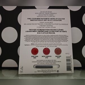 5/$25💄MAC Lip Sampler✨️